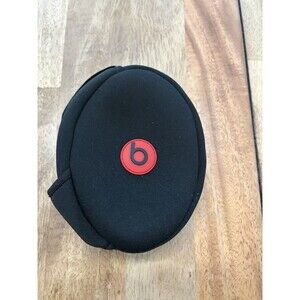 Beats By Dr Dre Headphones Zip Carrying Soft Bag Pouch Zipper Case NO HEADPHONES